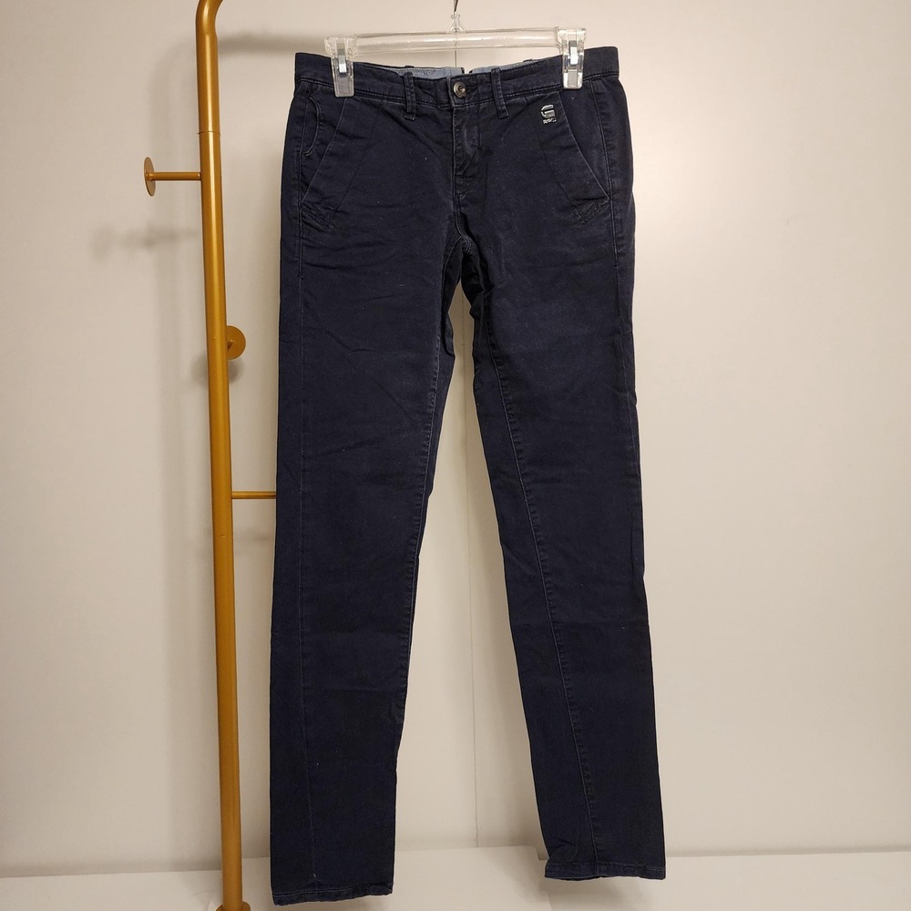 30" Waist G Raw Brand Skinny Dark Blue Trousers